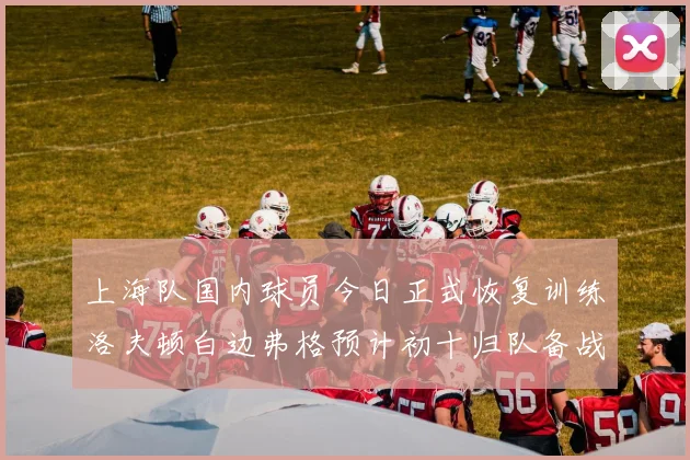 上海队国内球员今日正式恢复训练洛夫顿白边弗格预计初十归队备战新赛季
